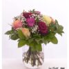 Verschiedene bunte Ecuador Rosen