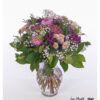 Blumenstrauß mit Ammi majus (gefärbt) kombiniert mit zarten Chrysanthemen und weißem Schleierkraut – ein harmonischer Strauß für jeden Anlass!