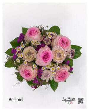 Beispiel eines Blumenstraußes bei einem Abo