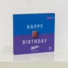 Milka Happy Birthday Pralinés in blau-lila Geschenkbox – perfekte Ergänzung zum Geburtstagsstrauß