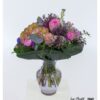 Bunter Blumenstrauß mit Rosen und Hortensien