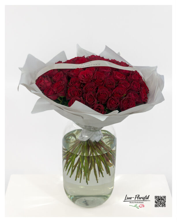 99 rote Rosen – Statements können so einfach sein