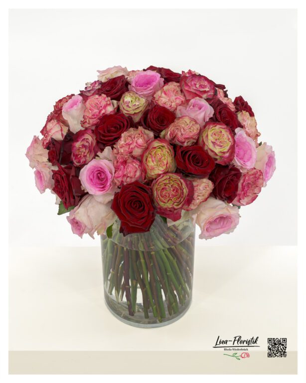 Ein besonderer Blumenstrauß aus ausgewählten Premium Rosen