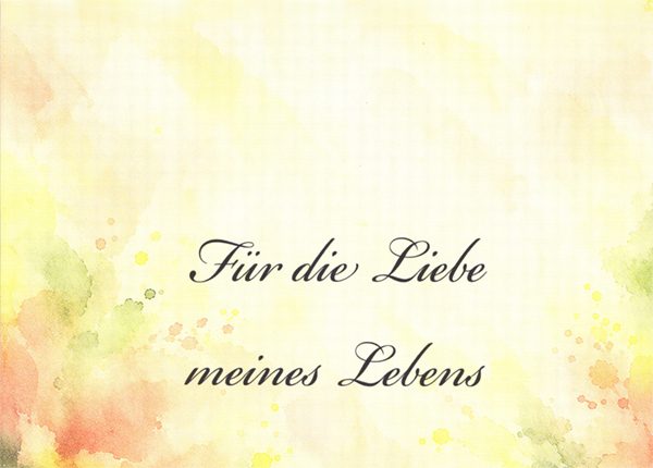 Hochzeitstag / Liebe